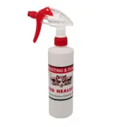 Red Healer Equine Spray 500ml 1 Litre Crusting & Flaking Spray Horse Health Skin