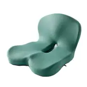 Seat Cushion Memory Foam Pads for Truck Driver Office Chair Cushion Home Chair Cushion Car Non Slip Pad Sitting Ergonomic Cushions for Office, Green