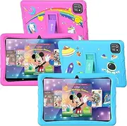 Contixo 2-pk 10" Android Kids Tablet - Includes 80+ Disney Storybooks & Stickers, 3GB, 32GB, Kid-Proof Case with Kickstand, Parental Control, WiFi, Learning Tablet for Children