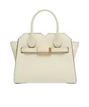 Valextra Milano Micro Crossbody Bag One size white