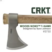 在飛比找PChome24h購物優惠-CRKT Woods NOBO T-Hawk 斧頭