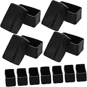 ETHZZLE 40pcs Slip Furniture Leg Covers Durable Non Skid Floor Protectors for Chairs Tables and Recliners Easy Installation Protects Hardwood Surfaces from Scratches and Damage