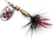 10pcs Fishing Lure nerbait for Bass Trout Salmon Walleye Hard Metal ner Baits Kit with Tackle Box