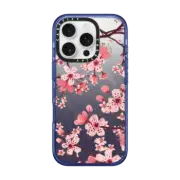 iPhone 16 Pro Impact Case MagSafe Compatible Watercolor Blossom