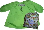 Kids Art Paint Smock & Book Bag Set | Personalised | Horse Fields 1st Name FREE