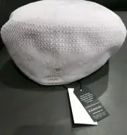 Kangol Tropic 504 Ventair Cap Size XL White New With Tags