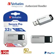 ($0 P&H) VERBATIM 98664 Store n Go Secure Pro USB 3 Flash Drive 16GB