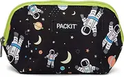 PackIt Freezable Snack Bag, Spaceman, Built with EcoFreeze Technology, Foldable, Reusable, Zip Closure Locks in Cool Dry Air, and Fresh Snacks On The Go