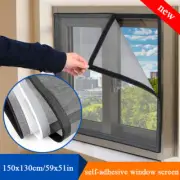 1.5x1.3m Self-adhesive Window Screen Net Mesh Anti-Mosquito Insect Home New
