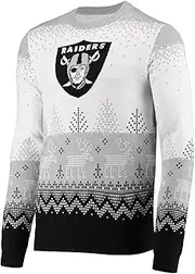 NFL Ugly Sweater Xmas Knit Pullover - Las Vegas Raiders - XXL