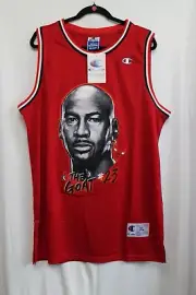 Michael Jordan - D' Goat - XL - basketball jersey ✅✅✅