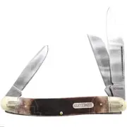Schrade Lumberjack Stockman Pocket Folding Knife (858OTB)
