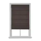 Home Decorators Collection Cordless Blackout Fabric Roman Shade 29X64 Coffee