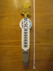Beer Tap Busch Light with Bass Topper Handle Brand New in Original Boxes