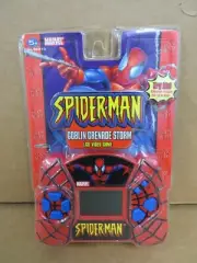 Techno Source Marvel Spider-Man Goblin Grenade Storm LCD Handheld Game NIB 2005