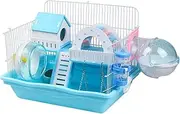 Hamster House Guinea Pig Cage Small Animals Supplies Mouse Cage Hamster Cage for African Hedgehog Chinchilla Sugar Glider