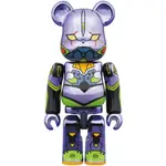 全新現貨 BE@RBRICK 福音戰士電鍍版 1000% 庫柏力克熊 BEARBRICK EVA