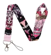 Witch Love Potion Cauldron Pentagram Baphomet Tarot Card Fortune Telling Lanyard