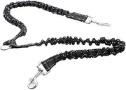 Double Head Pet Pulling Rope Durable Extendable Traction Strap for Dogs Puppies for Comfortable Walking Training