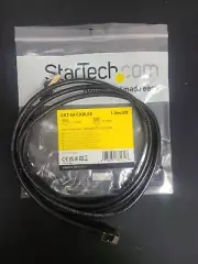 StarTech.com C6ASPAT6BK 6 ft. Cat 6A Black Shielded Network Ethernet Cable