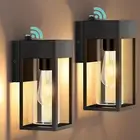 Dusk to Dawn Outdoor Lighting, 2 Pack Porch Lights Outdoor Waterproof, Exteri...