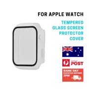 For Apple Watch Series 5 40mm Matte Full Case Tempered Glass Screen Protector