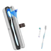 Portable UV Toothbrush Steriliser Single Brush Holder Cleaner Sanitiser Box
