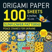 Origami Paper 100 Sheets Sunflower Patterns 6" (15 cm)