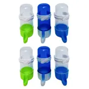 6 Pcs Automatic Drinking Fountain Water Dispenser for Birds Parrot