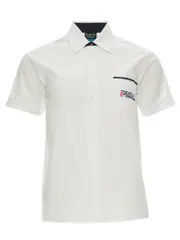 NEW - Snr White Shirt With Emb