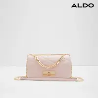 在飛比找momo購物網優惠-【ALDO】AMEYA-時尚淑女包菱格鍊條斜背包-女包(粉紅