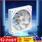 12cm Case Cooler Fan with Lighting Effect Quiet Cooling Fan for PC Computer Case