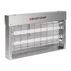 Eazyzap LED Brushed Stainless Steel Bug Zapper Large Heavy Duty Mountable - 24W