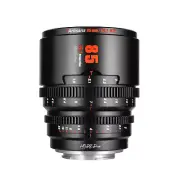 7artisans 85mm S35 Hope Prime T2.1 Cine Black Lens for RF CRF Mount Rp R9 Camera