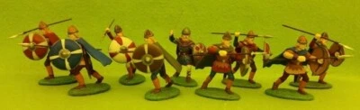 EXPEDITIONARY FORCE P-40 DAG 05 PAINTED 40 MM DARK AGES ANGLO SAXON FYRD