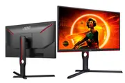 AOC 24.5" 240Hz FHD 1080, 1 ms GtG, Freesync Premium, 3 Sided Frameless, Ultra Fast and Smooth Gaming CS2, 300cd/m2 Gaming Monitor