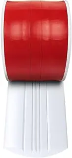 Keel Guard for Fiberglass Bass Aluminum Boats, Self-Adhesive DIY Boat Keel Protector Hull Guard Protects from Rocks Ramps Scratches Damage, 5 Inch Wide & 6 Feet to 8 Feet Length (White)