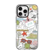 iPhone 16 Pro Max Clear Case MagSafe Compatible Sydney by Megan McKean