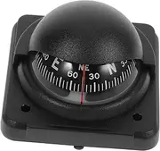 Mobestech Car Dashboard Accessories Marine Compass for Boats Compact Ball Compass