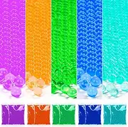 350000 Gel Blaster Ammo Ball Beads 7-8 Mm,5 Colors Gel Beads, Compatible with Refill Blaster for Ages 14+