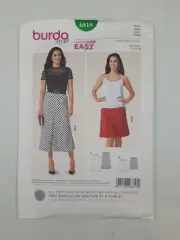 Burda Sewing Pattern 6818 Women's Skirt Pattern Size US 10-28 EUR 36-54 NEW