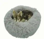 Pet Dog Bed For Large Big Small Cat House Round Plush Mat Sofa