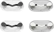Ysyaxsyt Magnetic Eyeglass Holder, 4 Pack Magnet Pin, Pins for Clothes Shirt,Magnet Badge Holder
