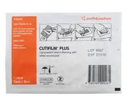 Cutifilm Plus Waterproof Dressing White 8cm x 10cm Single by Smith & Nephew