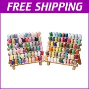 Embroidery Thread in 120 Vivid Colors - New 550Y Spool Kit for Sewing Machines
