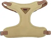 CAPASTEC Soft Cat Harness and Leash Set, Breathable Kitten Harness, Beige, L