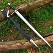 Aragorn Strider Ranger Sword Lord of the Rings Replica Sword with Scabbard