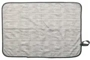 Nestling: Out & About Change Mat - Grey Stripe