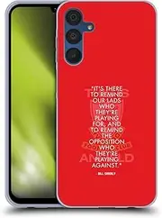 Head Case Designs Officially Licensed Liverpool Football Club Reminder Bill Shankly Quotes Gel Case [Military Grade Protection] Compatible with Samsung Galaxy A15