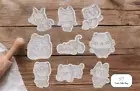 Gabby Dollhouse Cookie Cutter with Embosser Stamps